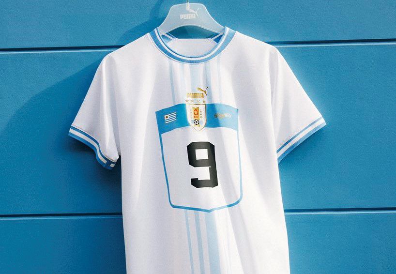 Uruguay, de estreno: así luce la 'polémica' nueva camiseta que